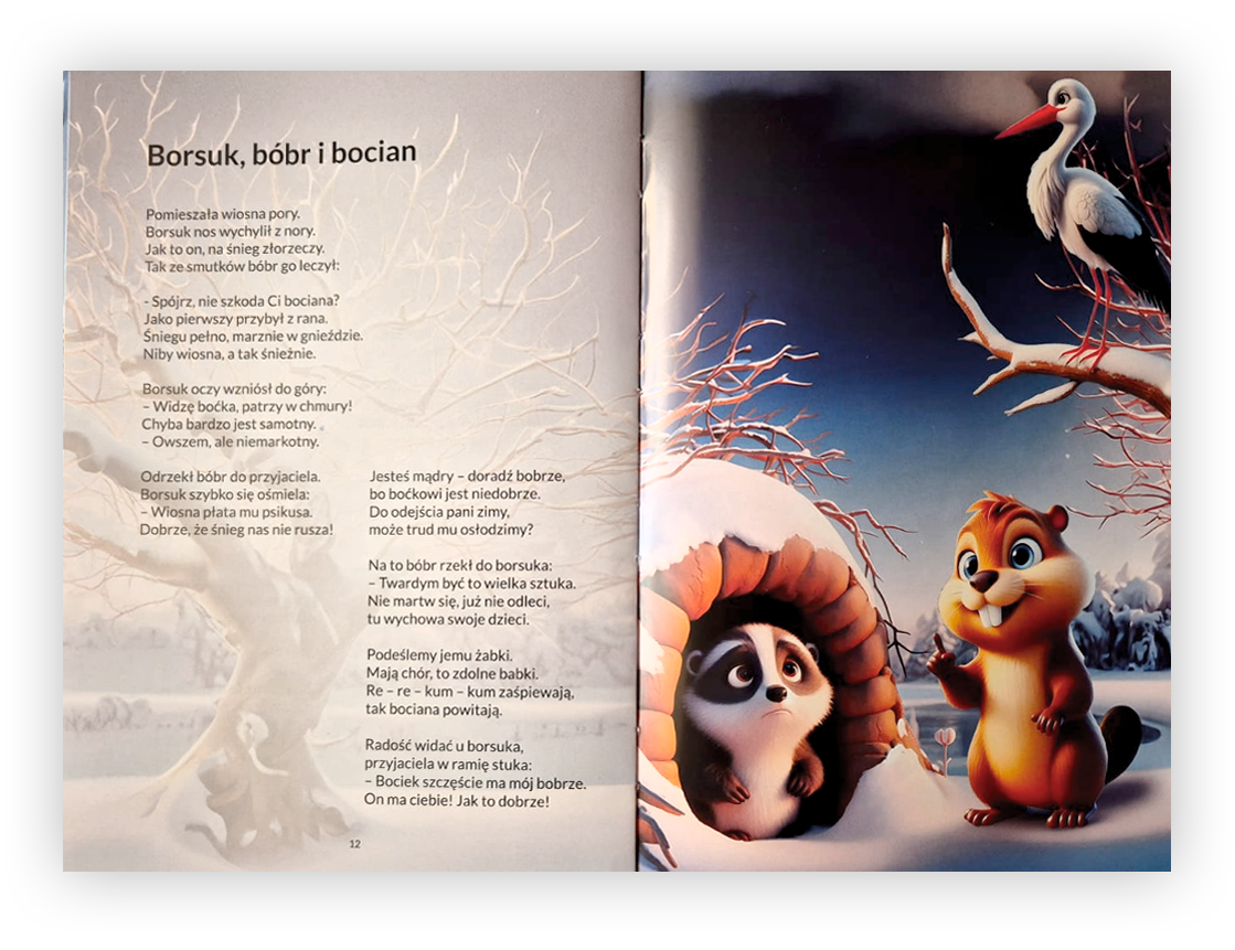 książka - Bóbr i przyjaciele